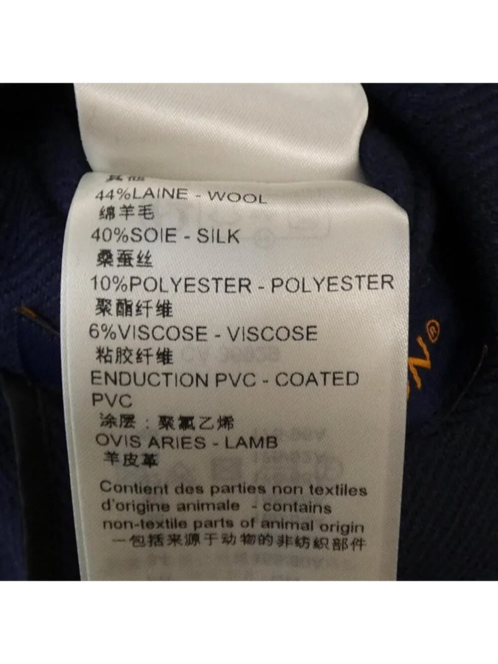 Louis Vuitton Coat Navy